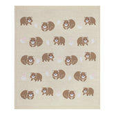Australiana Wombat Baby Blanket